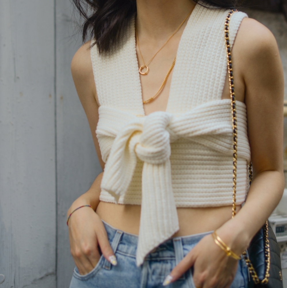 Simonette Nanu Wrap Top